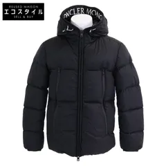 MONCLER　モンクレール　【美品】MONTCLA モンクラ 内側ロゴ刺繍グログランテープ フーディダウンジャケット　1のサムネイル