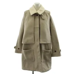 フリークスストア FREAKS STORE コート ロング丈 ファー アウター F ベージュ /AN61 ■MAのサムネイル