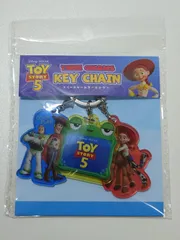 【新品】ディズニー ピクサー トイストーリー5 3連チャームキーホルダー リリーパッド ウッディ バズ ジェシーのサムネイル