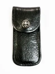 クロムハーツ CHROME HEARTS TOOTHPICKS CASE 楊枝入れ トゥースピック ケース ブラック レザー 【ブランド古着ベクトル】【中古】☆AA★ ▲ 260616のサムネイル