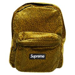 Supreme Velvet Backpack レオパード柄 - メルカリ