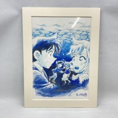 ラフ画同梱 名探偵コナン 黒鉄の魚影 複製原画 青山剛昌先生描き下ろし