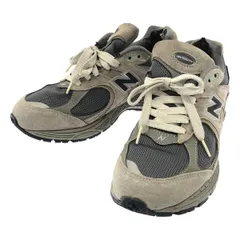 NEW BALANCE ニューバランス M2002RXC GORE-TEX スウェードレザースニーカー ゴアテックス  グレー 24.5cm