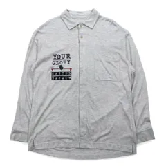 Castelbajac sport 90年代 ポリノジック シャツ XL グレー コットン YOUR GLORY 日本製のサムネイル