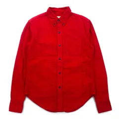 BAND OF OUTSIDERS USA製 ボタンダウン シャツ S レッド コットンのサムネイル