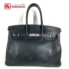 HERMES エルメス ハンドバッグ バーキン35 バーキン 35 レザー ブラックのサムネイル