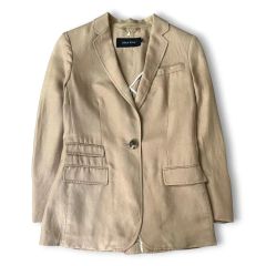 美品✨カオス 24SS クラリナジャケット リネン混 シングル テーラード