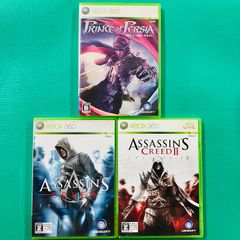 [3-Piece Set] XBOX360 Prince of Persia Assassin's Creed Assassin's Creed II