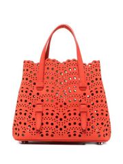 ALAÏA MINA 20 レザー ハンドバッグ 送料無料