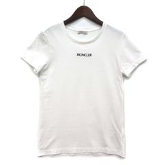 極美品］モンクレール レディース ロンT ホワイト - メルカリ