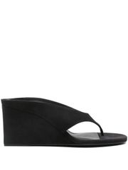 ALAÏA レザー トング サンダル 送料無料