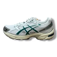 参考上代14,300円 未使用品 ASICS GEL-1130 ゲル-1130 スニーカー アシックス 1203A609 ホワイト/ブルー 24.5㎝ 2183A4