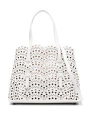 ALAÏA MINA 25 レザーハンドバッグ 送料無料