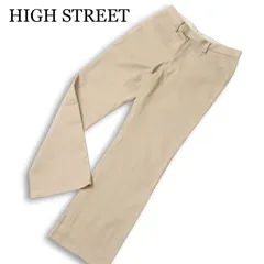 HIGH STREET ハイストリート 通年★ ヘリンボーン ストレッチ スラックス パンツ 日本製 Sz.M メンズのサムネイル
