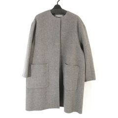 1362 美品✨ セオリーリュクス リバーコート ダブルフェイス L