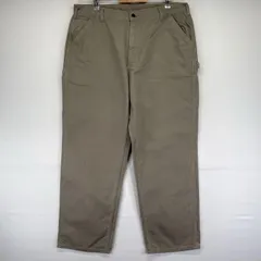 古着 カーハート Carhartt ダック パンツ ダックペインターパンツ 作業着 ワーク 大きいサイズ w40 L32  ベージュ系 メンズのサムネイル