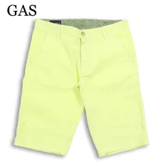 GAS MAN ガス 春夏★ ストレッチ ハーフ ショート パンツ Sz.31 メンズのサムネイル