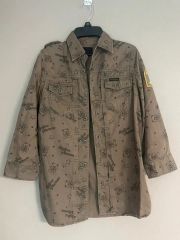 ヒステリッググラマー 半袖 シャツ ヒスベア ミリタリー オゾン