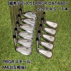 希少 PRGR DATA801 アイアンセット11本 プロギア 三浦技研 - メルカリ