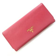 PRADA プラダ サフィアーノ 長財布 フラップ メタルバー 0612-6 - メルカリ