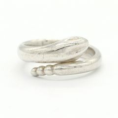 ティファニー　スクエア　スプラッシュ　エルサペレッティ　リング　6号 Tiffany&Co.エルサペレッティ スプラッシュスクエア リング 約6号