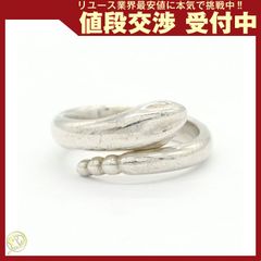 ティファニー　スクエア　スプラッシュ　エルサペレッティ　リング　6号 Tiffany&Co.エルサペレッティ スプラッシュスクエア リング 約6号