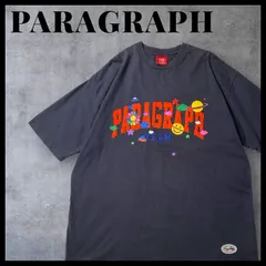 Paragraph TEAM Tシャツ バックプリントあり ブラック 2XL相当 オーバーサイズ 韓国ストリートのサムネイル