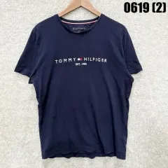 トミーヒルフィガー 半袖 Tシャツ ネイビー Lのサムネイル