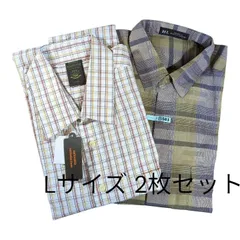 メンズ 半袖シャツ Lサイズ 2枚セットのサムネイル