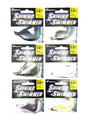 Hayabusa SHINING SWHIMMER ハヤブサ シャイニングスイマー 1/4oz　6個セットのサムネイル