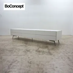 展示新同品 BoConcept ボーコンセプト FERMO フェルモ TV/Hi-Fi ユニット テレビボード/テレビ台/AVボード マットホワイト 19万のサムネイル