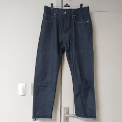 Rodeo Uncle ロデオアンクルセルビッジサスペンダーデニムジーンズw34