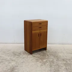 美品 Niels Bach ニールス・バッハ ヴィンテージ サイドチェスト/サイドキャビネット/ナイトテーブル チーク材 北欧 デンマークのサムネイル