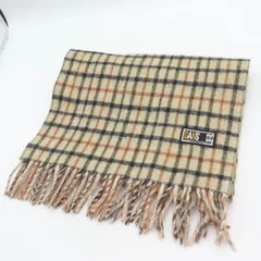 ダックス マフラー ブランド チェック柄 レディース メンズ ベージュ DAKS 【中古】のサムネイル