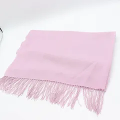 フォリフォリ マフラー ブランド 無地 カシミヤ レディース ピンクベージュ Folli Follie 【中古】のサムネイル