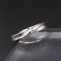 agate アガット 三日月 ムーン リング シルバー k5 - メルカリ
