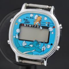 【新品電池/ベルト/稼働】トムアンドジェリー セイコー アルバ ヴィンテージ時計 新品電池/ベルト/稼働】トムアンドジェリー セイコー アルバ