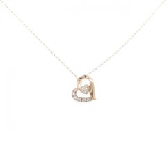 K14WG キーハートダイヤモンド ペンダントトップ 0.13CT - メルカリ