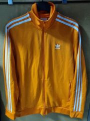 adidas トラックジャケット イエロー L 喧嘩独学 - メルカリ
