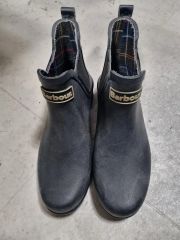 価格相談可】Barbour レインブーツ サイズ5 ネイビー - メルカリ