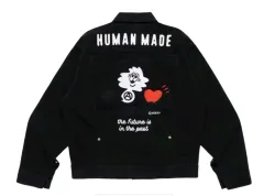 (XL) HUMAN MADE ヒューマンメイド x VERDY x ロッテ MUSEUM ミュージアム ウォーク ジャケット ブラック (新品)のサムネイル
