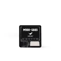 新品 zmart GPS モジュール HGLRC M100-5883 M10 コンパス セラミックアンテナ オンボードLEDインジケーター 21x21mm RC飛行機FPVロングレンジ用 GNSSモジュール コンパス付き受信機 セラミックアンテナモジュール Lのサムネイル