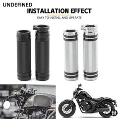 オートバイグリップ 7/8インチ 22MM ハンドグリップ ハーレー ストリート 500 750 XG500 XG750 ホンダ ヤマハ チョッパー クルーザー用
