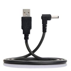 新品 NFHK USB 2.0 オスから直角 90度 3.5mm 1.35mm DC 電源プラグ バレル 5v ケーブル 100cm