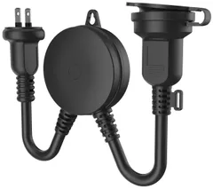 新品 キモチ(KIMOC) 防雨型光センサーコンセント 屋外用 明暗センサー 1500Wまで 防雨 耐寒耐熱 耐紫外線 耐トラッキングカバー付プラグ 明るさセンサー 屋外 照明器具 ガーデンライト 街灯 イルミネーション 投光器 外灯 看板 作業灯 自動点灯 のサムネイル