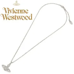 Vivienne Westwood ヴィヴィアン ネックレス シルバーオーヴ MINI BAS RELIEF 63020086/02P116 ギフト プレゼント 誕生日のサムネイル