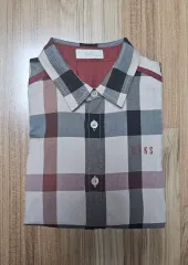 DAKS キッズ チェック シャツ 130 / 9 Y (正規品)のサムネイル