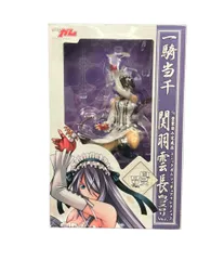 ワニブックス 一騎当千 コミックガム フィギュアコレクション 1/7 関羽雲長 白ゴスロリVer. フィギュアのサムネイル