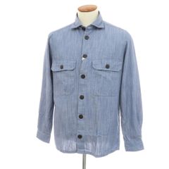 中古】イザイア ISAIA リネンウール チェック 3B テーラードジャケット