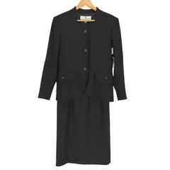ジバンシィ GIVENCHY ノーカラージャケット スカート セットアップ レディース  12のサムネイル